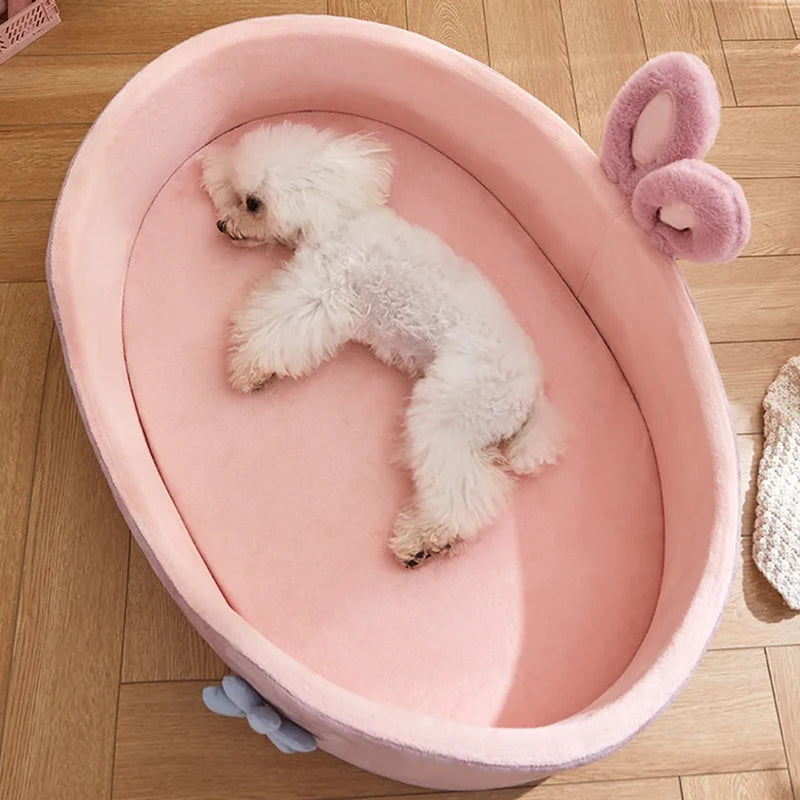 Corduroy Pet Sofa Bed Cushion