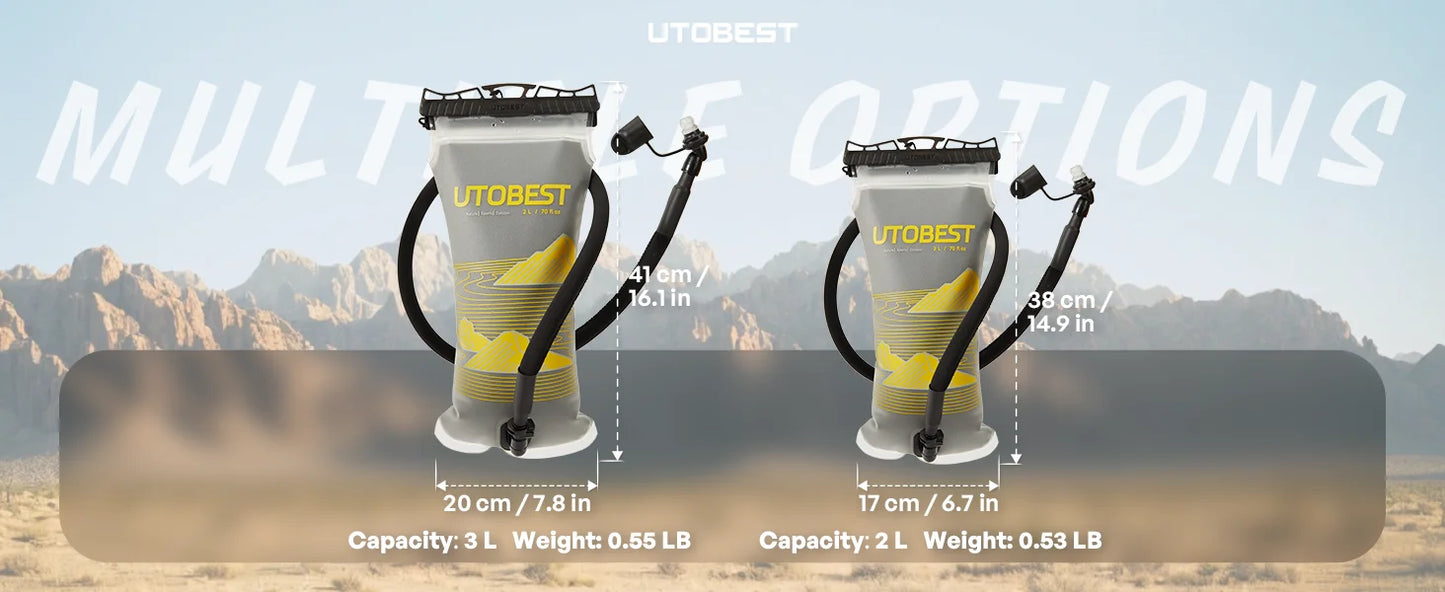 2L/3L Insulated Water Bladder Hydration Reservior Thermal Insulation Water Storage Bag