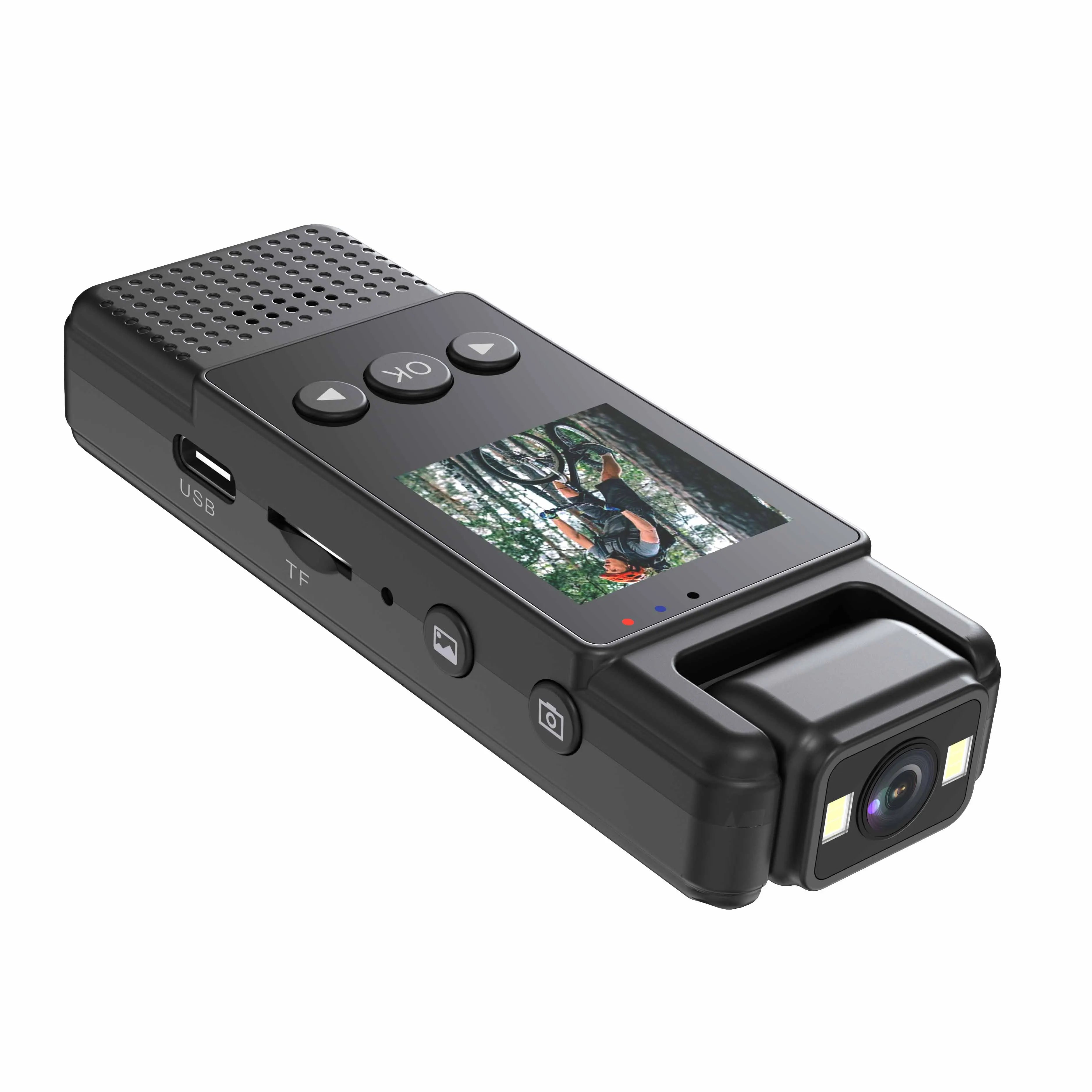 HD 1080P Mini Camera Portable Digital Video Recorder Cycling BodyCam Infrared Night Vision Police Cam Small Bike Camcor