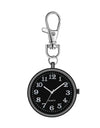Moveable Pointer Watch Keychain for Women Men Trendy Electronic Clock Key Chain Child Gift Car Key Ring Accessories