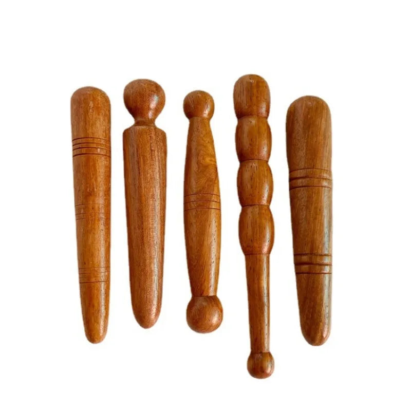 Beauty Health Natural Wooden Foot Body Massage Stick Relieve Muscle Soreness Relaxing Tool Foot Reflexology Massager