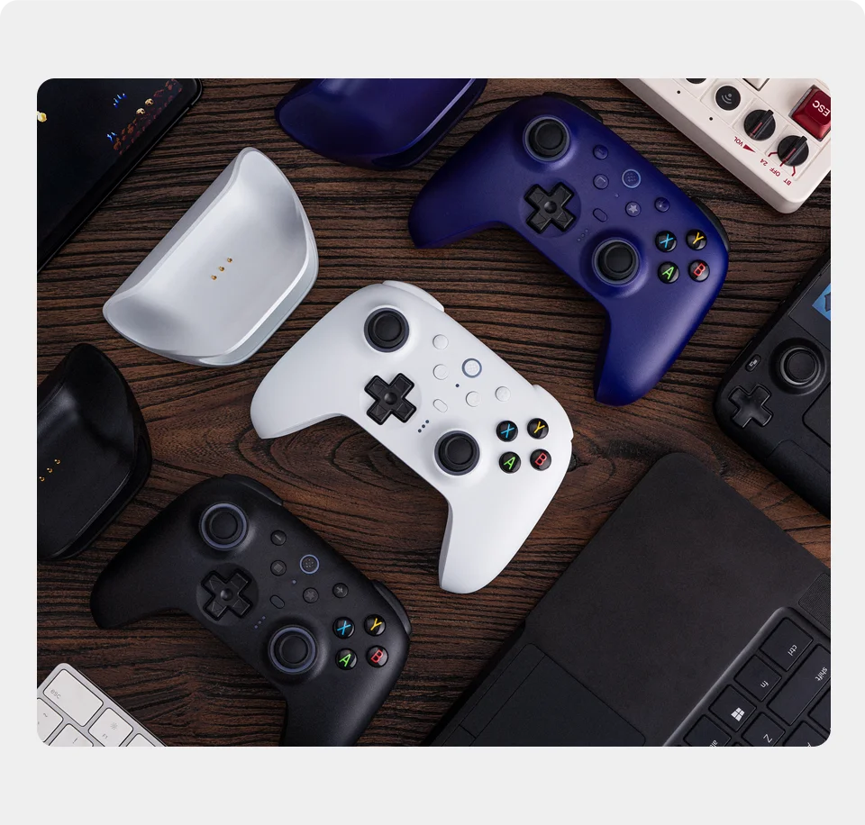 Ultimate 2 Wireless Gaming Controller with TMR Joysticks for PC and Android