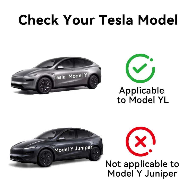 Full Coverage Nappa Leather Trunk Mat for Tesla Model YL Juniper 2026 6 Seat All Weather Cargo Liner
