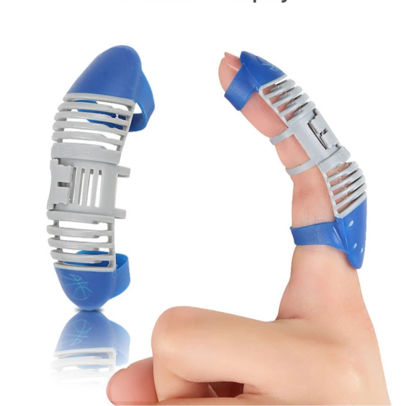 1 Pcs Finger Splint Brace Hollow Out Type Finger Brace Sleeve for Basketball Sports Decrease Pressure Finger Support Tape
