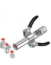 Grease Gun Coupler 10000 PSI NPTI/8 High Pressure Grease Nozzle Oil Pump Car Syringe Lubricant Tip Repair Accessories Lubricant
