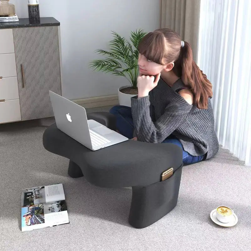 Memory Foam Pillow For Bed Reading Gaming Office Ergonomic Support Portable Knee Travel Pillow Adjustable Height Anti-Snoring