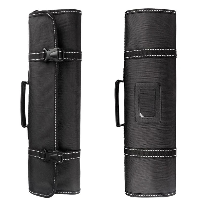 Chef Knife Roll Bag Nylon Cook Kitchen Slicing Santoku Japanese Knife Storage Pocket Portable Picnic Carry Case
