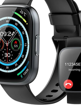 1.95'' Multifunctional Smart Watch Fitness Sports Bracelet Sleep Monitor IP68 Waterproof T80 Smartwatch