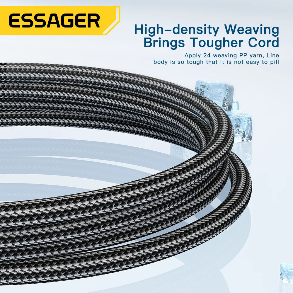 120W USB-A to Type-C Super Fast Charging Cable (6A)