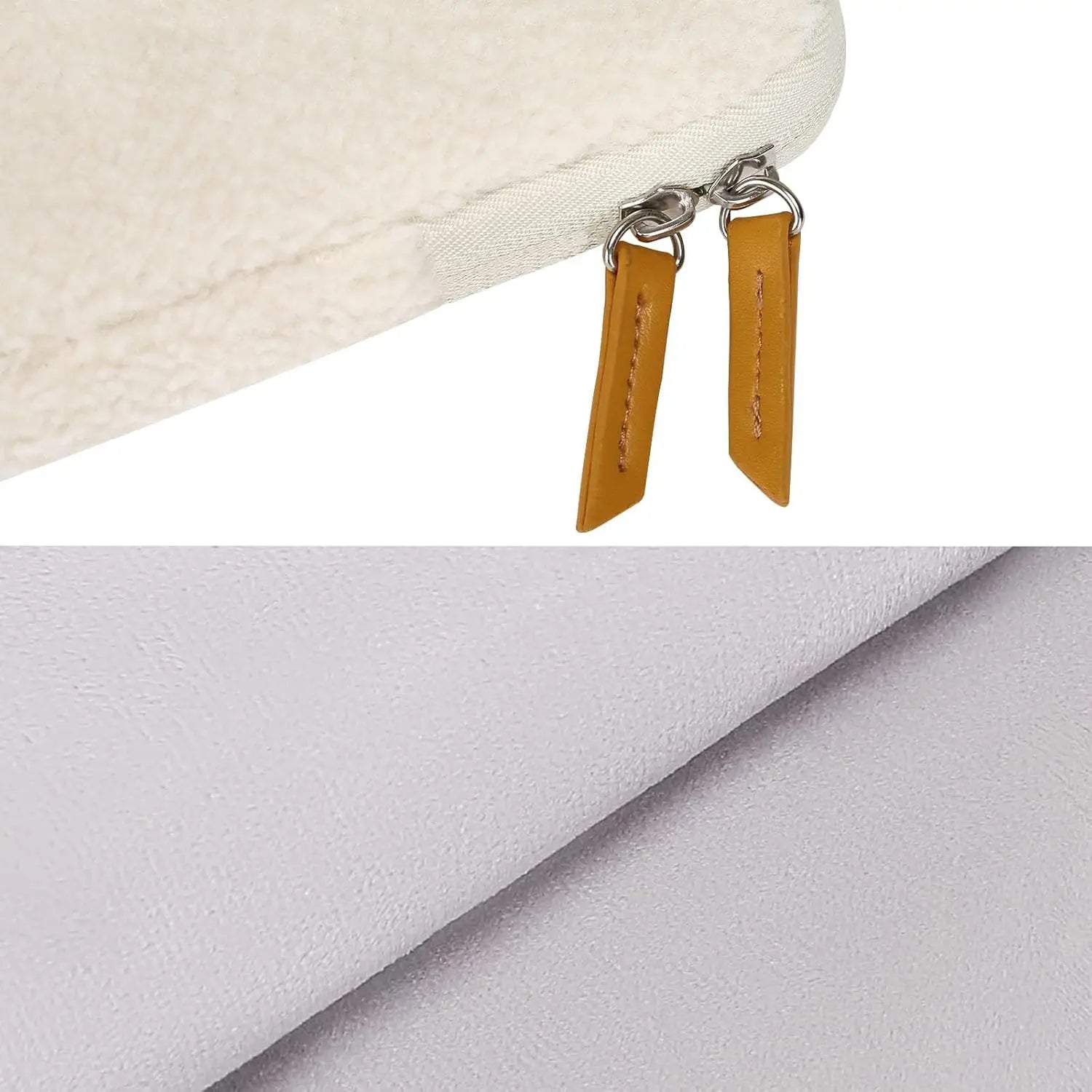 Laptop Sleeve for Macbook Pro 14 Case 13-13.3 inch Plush Notebook Carrying Case Cute PC Cover Shockproof Computer Briefcase Cove