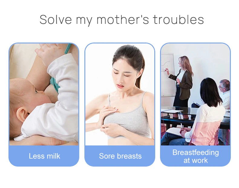 Wearable Electric Model Breast Pump Fully Automatic Portable Hands-free Silent Integrated Breast Pump  Accessories