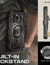 For iPhone 16 Pro Max Case 6.9“ 2024 UB Pro Mag Full Body Rugged Case with Built-in Screen Protector Kickstand Belt-Clip