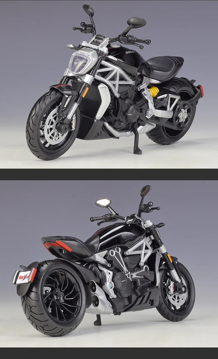 Diecast Ducati XDiavel S 2021 Cruiser Motorcycle Model 1 to 12 Scale