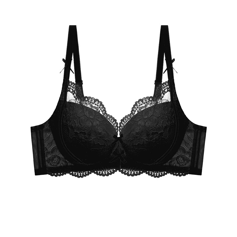 Womens Lace Minimizer Underwire Push Up Bra