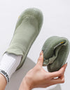 Silent Indoor Sports Shoes and Socks Gym Ultra Lightweight Shock Absorbent Breathable Anti Slip Soft Bottom Yoga