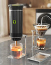 Wireless Electric Portable Espresso Coffee Machine for Car & Home Camping Coffee Maker 3-in-1 Capsule Powder Travel Coffee Maker