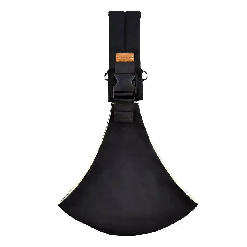 Going Out Carrier Simple Leopard Pattern Portable Front Hug Type Back  Out of the  Artifact Waist Stool