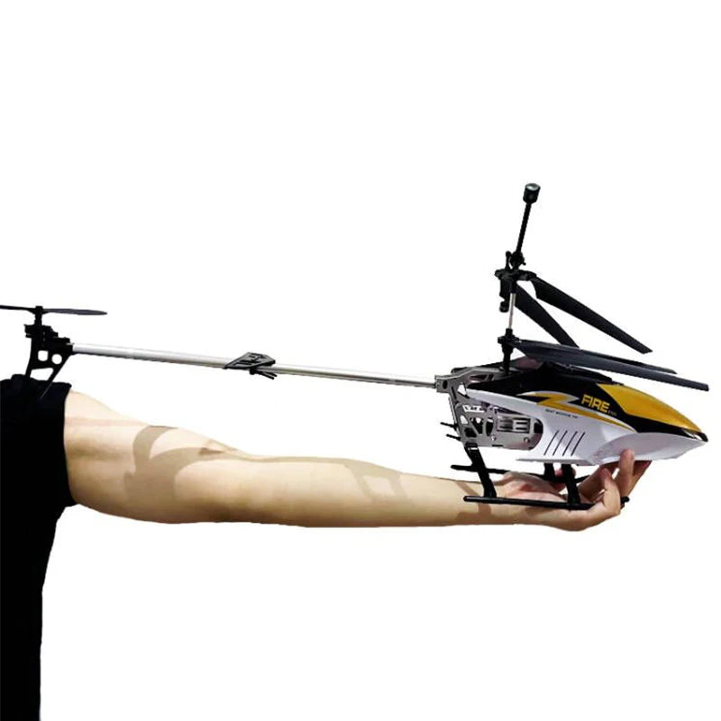 Rc Helicopter With Remote Control Extra Durable Big Plane Toy For Drone Model Outdoor 3.5CH 80cm Aircraft Large Helicopter