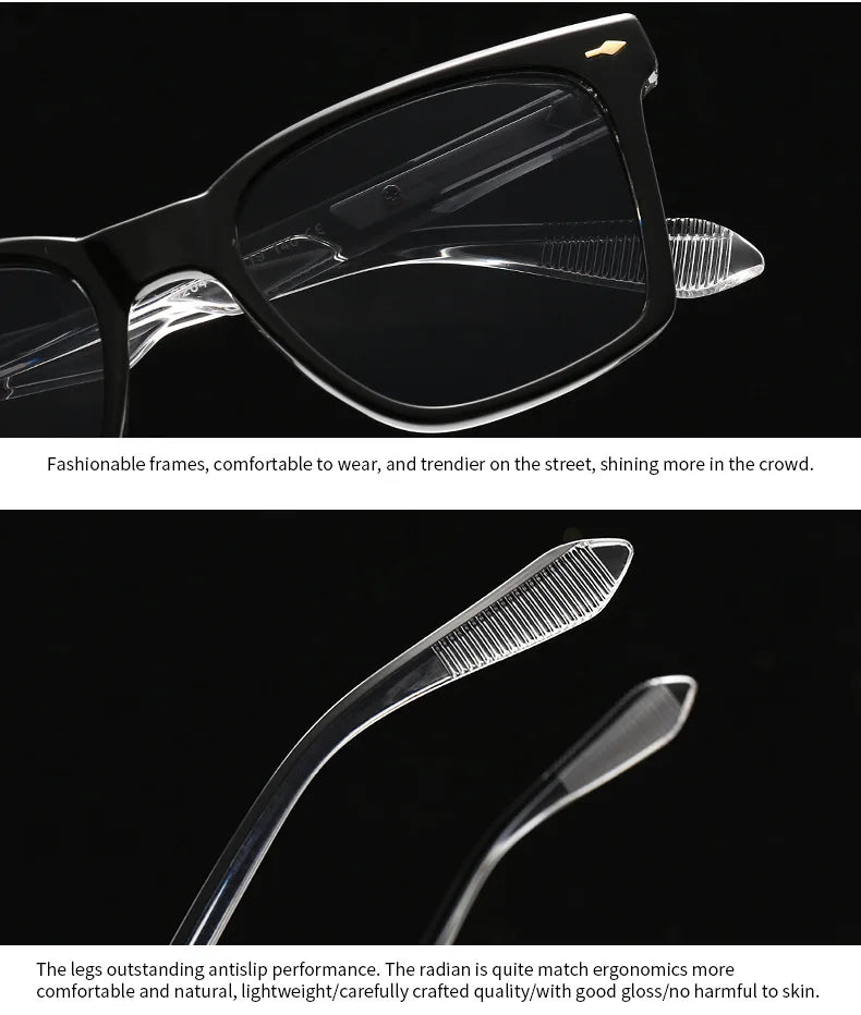 Square Vintage Sunglasses With UV400 Protection