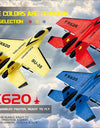 RC Foam Aircraft SU-35 Plane 2.4G Radio Control Glider Remote Control Fighter Plane Glider Airplane Foam Boys Toys for Children