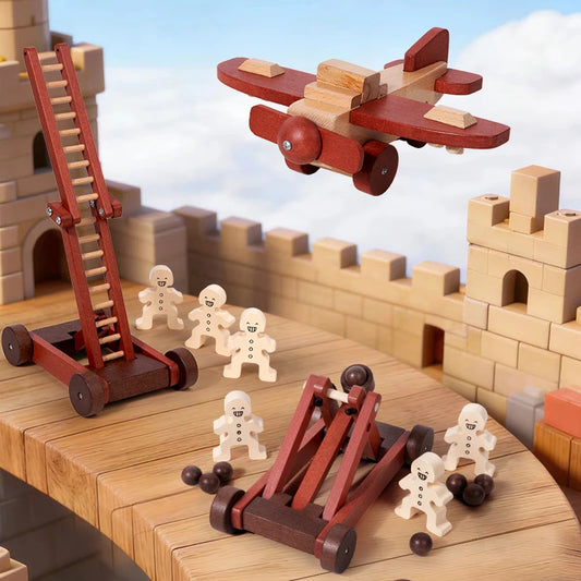 Wooden DIY Vehicle Assembly Toy Set