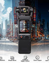 4K Pocket Action Camera Touch Screen Stabilization Sport BodyCam Portable Small Video Recorder Digital Vlog Camera for YouTube