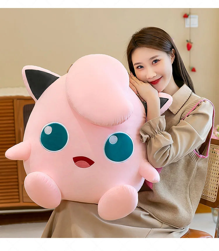 Pink Jigglypuff Plush Stuffed Animal Soft Pillow