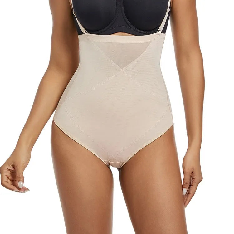 Light Shapewear Bodysuit Body Shaper Women Belly Sheath Waist Trainer Reductive Slimming Underwear Thin Breathable
