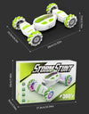 RC Stunt Car With Music Lights Double Remote Control 360° Degree Rotation Off Road Kids Rc Drift Car Toy