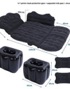 Car Inflatable Bed Travel Bed Suv Rear Seat Sleep Aid Car Top Air Cushion Automobile Trunk Air Bed Mat For Road Trips