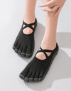lace up five finger split toe shoes