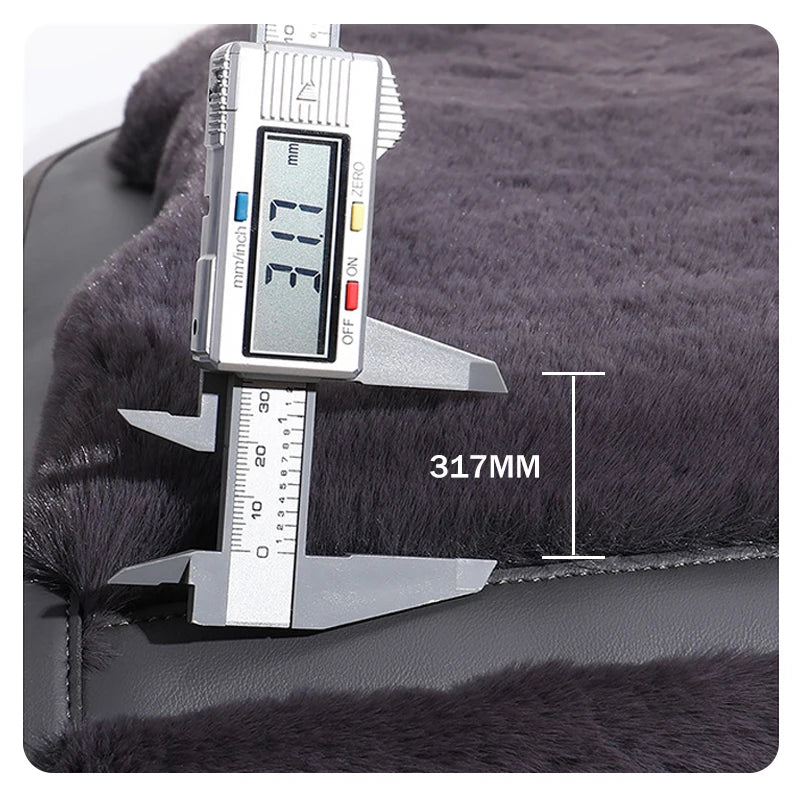 Heated Car Seat Cover USB 30' Fast Car Seat Heater Warm Plush Comfortable Heating Hot Car Seat Cushion Seat Heating Cover Pads
