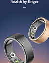 R03 Smart Ring Men Women, Battery Life 39 Days, Health Monitor, IP68 & 5ATM Waterproof, Multi-sport Mode