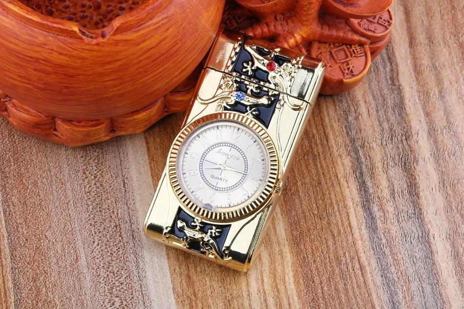 Turbo Jet Flame Lighter Compact Butane Torch for Cigars Cigarettes Windproof Direct Fire Lighter Ideal Gift for Men