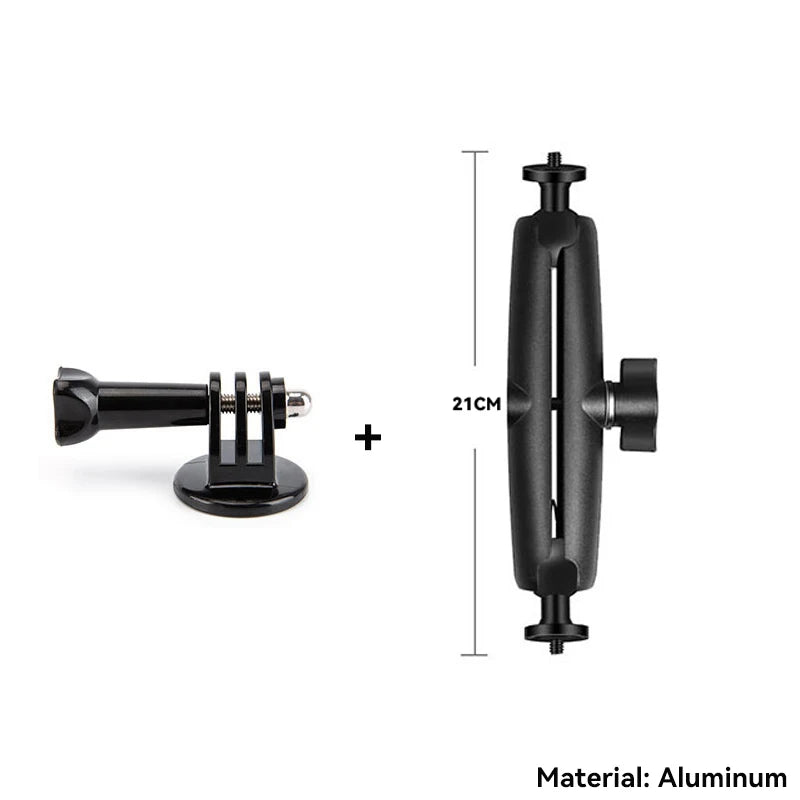 Action Camera Bicycle Motorcycle Handlebar Mount Selfie Stick Bracket