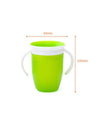 Baby Water Cups 360 Degrees Rotated Baby Learning Drinking Cup with Double Handle Flip Lid Leakproof Infants Water Cups Bottle