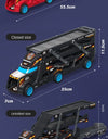 Kids Truck Deformation Transporter Car Toys Models Cars Educational Model Toys for Boys Girls Birthday Christmas Gift
