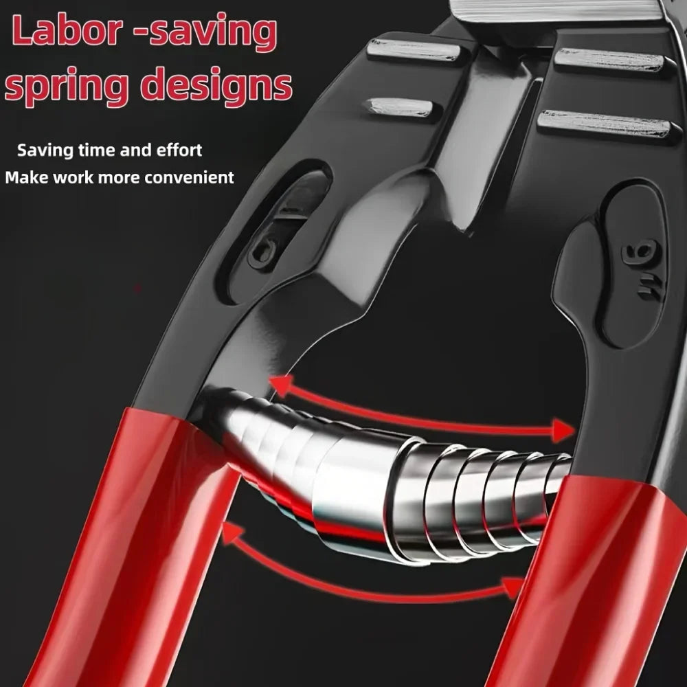 Mini Bolt Cutter Wire Breaker Scissors Plier Professional Diagonal Cutting Pliers Strong Cutting Hand Tools 8 Inch Compact