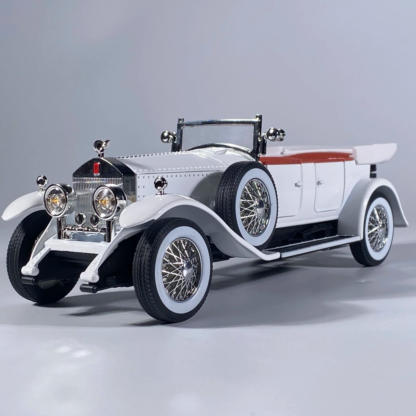1:24 Rolls Royce Phantom I 1925 Luxury Classic Retro Sedan Alloy Diecast Model Car Home Trendy Toys Ornaments Birthday Present
