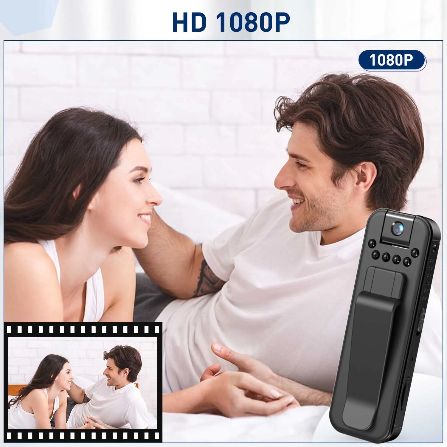 HD 1080P Body Mini Camera Portable Small Digital Video Recorder Police BodyCam Infrared Night Vision Miniature Camcorder
