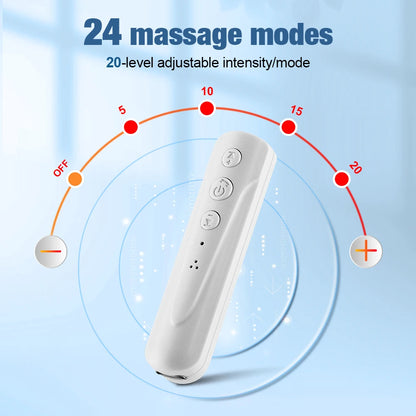 Small Electric Pulse Massage Instrument Household Portable Massage Device Clip-on Physiotherapy Massager USB Charging