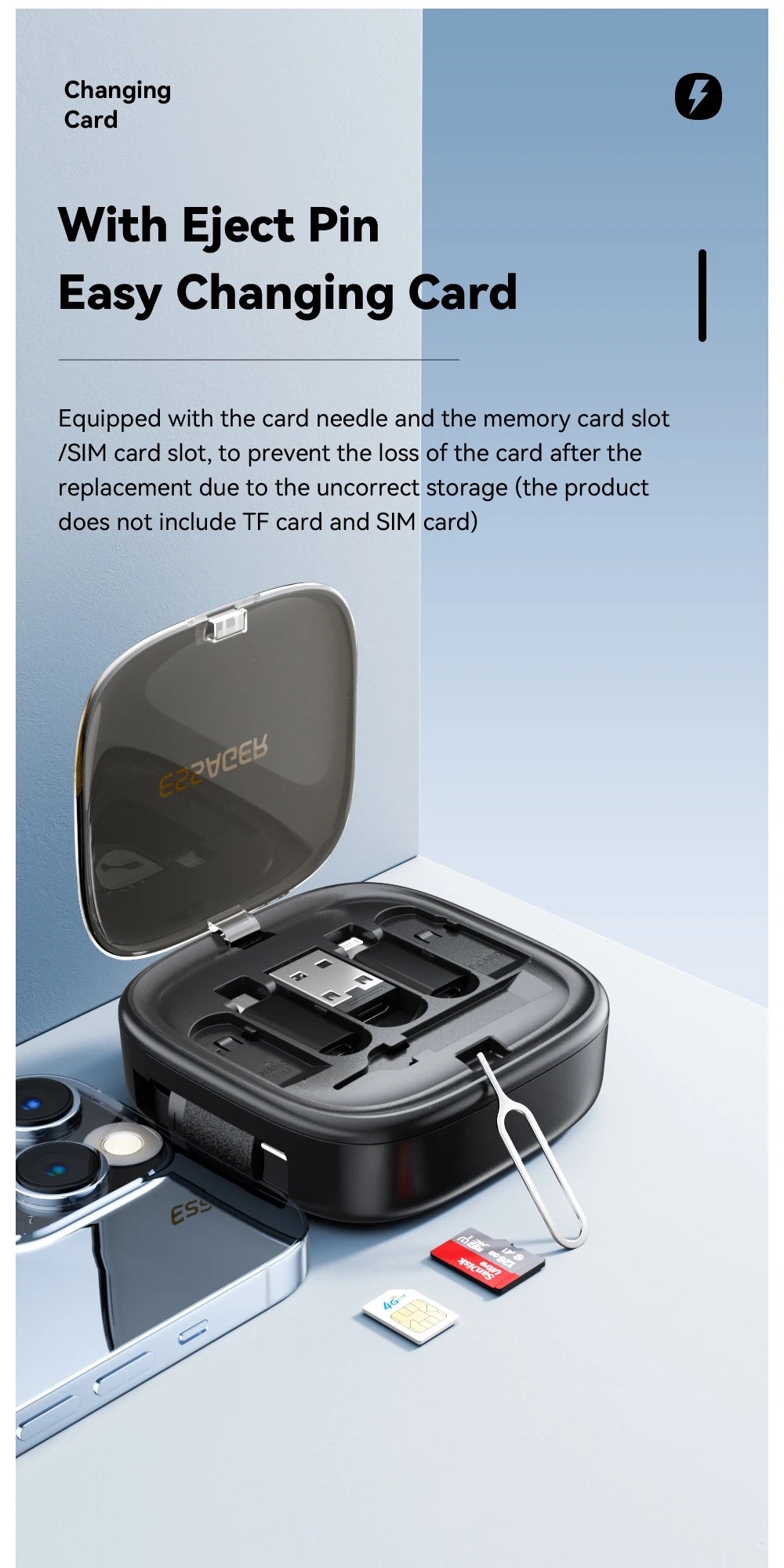 PD 60W Multifunctional USB Type-C Cable Set with Storage Box