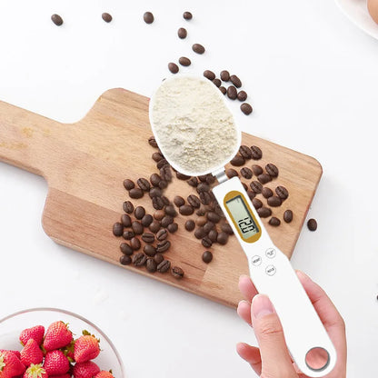 Weight Measuring Spoon LCD Digital Kitchen Scale 500g 0.1g Measuring Food Spoon Scale Mini Kitchen Tools for Milk Coffee Scale