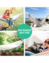 286*140cm Hammock Large Brazilian Macrame Fringe Double Deluxe Hammock Swing 2 Person Net Chair Outdoor Hanging Hammock Swings