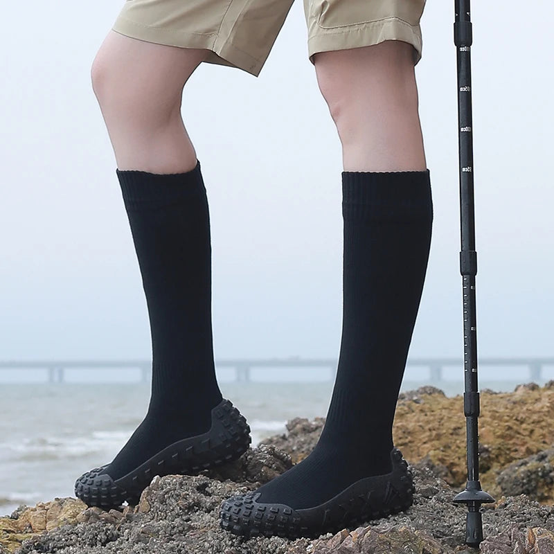 Waterproof Lightweight Hiking Water Shoes Outdoor Shoes Warm Shoes High Waist Waterproof Adjustable Height