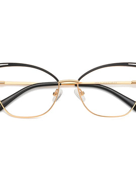 Blue light glasses Prescription  Lenses Women's  cat eye  Reading Customizable Myopia Hyperopia