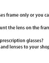Optical Glasses TR90 Framed Glasses  Fashion Trend Women's big Glasses Customizable Prescription