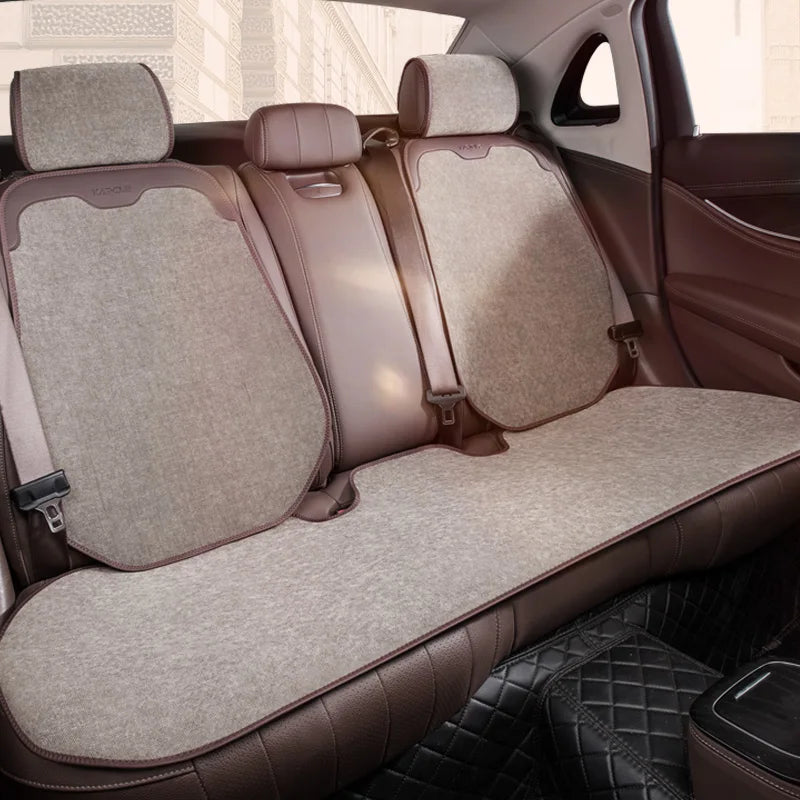 Winter Car Seat Cover Chenille Soft Warm Car Seat Cushion Universal Plush Interior Protector Mat Auto Seats Cover Accessories