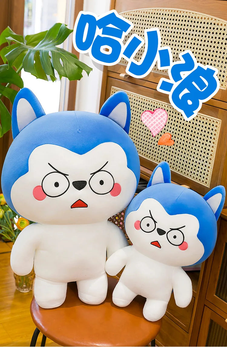 Kawaii Husky Character Plush Stuffed Doll Toy