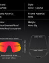 Cycling Sunglasses Men Lady Outdoor Sports Windproof Dustproof Goggles Road Mountain Biking Running Sun Glasses